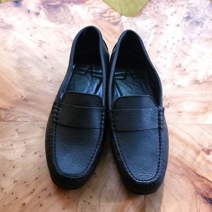 Aquatalia Leather Driver Loafer